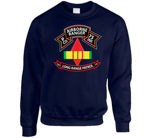 Ssi - Vietnam - P Co 75th Ranger - 5th Infantry Division - Vn Ribbon - Lrsd X 300 Classic T Shirt, Crewneck Sweatshirt, Hoodie, Long Sleeve