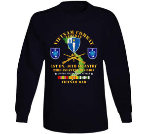 1st Bn 46th Infantry W Vn Svc T Shirt