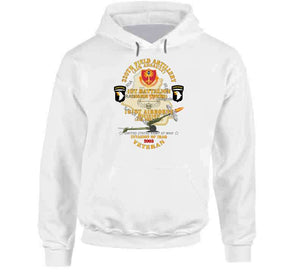 Army - 1st Bn, 320th Fa, 101st Airborne Div - Invasion - 2003 W Aa Badge - W 105mm  Map Classic T Shirt, Crewneck Sweatshirt, Hoodie, Long Sleeve