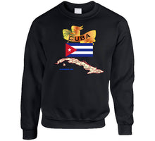 Load image into Gallery viewer, Cuba - Cuba With Palm And Map X 300 T Shirt
