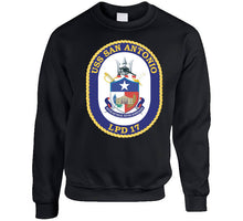 Load image into Gallery viewer, Navy - Uss San Antonio (lpd-17) Wo Txt X 300 T Shirt
