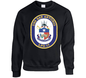 Navy - Uss San Antonio (lpd-17) Wo Txt X 300 T Shirt