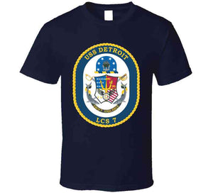 Navy - Uss Detroit (lcs-7) Wo Txt X 300 Classic T Shirt, Crewneck Sweatshirt, Hoodie, Long Sleeve