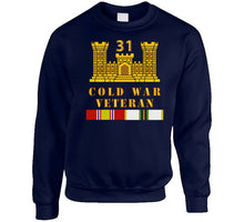 Load image into Gallery viewer, Army - 31st Engineer Battalion - Eng Branch - Cold War Vet W Cold Svc T Shirt
