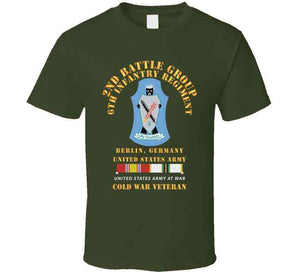 2nd Battlegroup - 6th Infantry Regt - Berlin Bde, Germany - Cold Svc X 300 T Shirt