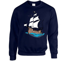 Load image into Gallery viewer, Pirate Ship - W Pirate Flag X 300 T Shirt
