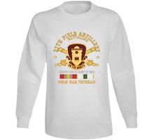 Load image into Gallery viewer, Army - 37th Field Artillery Battalion - Dui - Artillery Branch - Cold War Veteran Cold Svc X 300 T Shirt
