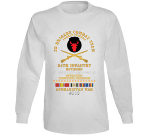 2nd Brigade Combat Team, 34th Id - Enduring Freedom Combat Veteran X 300 T Shirt