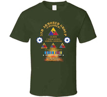 Load image into Gallery viewer, 5th Armored Group -  Camp Claiborne, La W Fire - W 758, 761, 784th Tank Bn Ssi W Dui - Am Svc X 300 T Shirt
