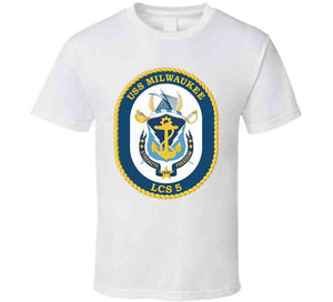 Navy - Uss Milwaukee (lcs-5) Wo Txt X 300 T Shirt