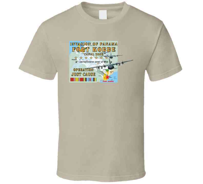 Invasion Of Panama - Just Cause - Fort Kobbe - Cz W Svc Ribbons W Map ...