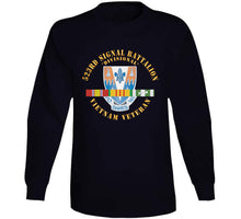 Load image into Gallery viewer, 523rd Signal Battalion, (divisional) W Vietnam Service Ribbons X 300 T Shirt

