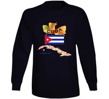 Load image into Gallery viewer, Cuba - Cuba With Palm And Map X 300 T Shirt
