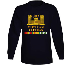 Army - 307th Engineer Battalion - Eng Branch - Vietnam Vet W Vn Svc Classic T Shirt, Crewneck Sweatshirt, Hoodie, Long Sleeve