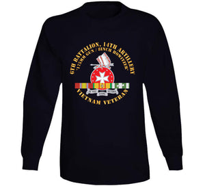 6th Battalion, 14th Artillery Regiment - Dui - Vn Svc Bar - Top X 300 T Shirt