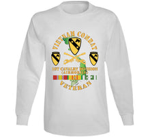 Load image into Gallery viewer, Vietnam Combat Veteran W 1st Cav Dui X 300  Classic T Shirt, Crewneck Sweatshirt, Hoodie, Long Sleeve
