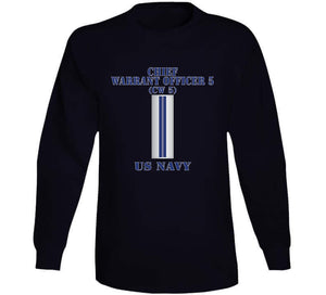 Navy - Rank - Chief Warrant Officer - Cw5 T Shirt