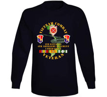Load image into Gallery viewer, Army - Vietnam Combat Vet - 8th Bn 4th Artillery - I Field Force W M107 T Shirt
