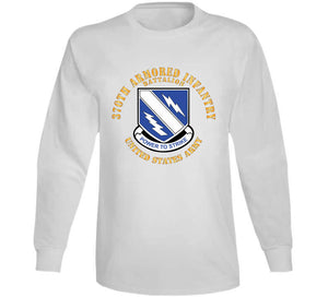 Army - 370th Armored Infantry Battalion - Dui W Txt X 300 Classic T Shirt, Crewneck Sweatshirt, Hoodie, Long Sleeve