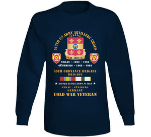 Army - 512th Us Army Artillery Group - 59th Ord Bde - Urlau To Guenzburg W Cold  Vet - Cold Svc X 300 T Shirt