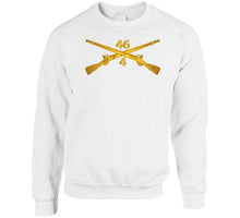 Load image into Gallery viewer, Army - 4th Bn 46th Infantry Regt - Infantry Br Classic T Shirt, Crewneck Sweatshirt, Hoodie, Long Sleeve
