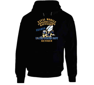 Navy - Seabee - Retired X 300  Classic T Shirt, Crewneck Sweatshirt, Hoodie, Long Sleeve