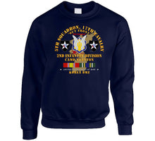 Load image into Gallery viewer, Army - 5th Squadron, 17th Cavalry - Camp Stanton - 2nd Id W Map W Korea Svc Classic T Shirt, Crewneck Sweatshirt, Hoodie, Long Sleeve
