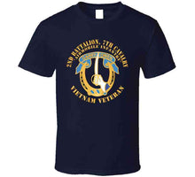 Load image into Gallery viewer, Army - 2nd Battalion, 7th Cavalry - Vietnam Veteran X 300 T Shirt
