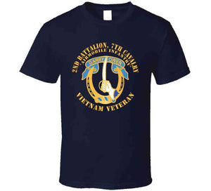 Army - 2nd Battalion, 7th Cavalry - Vietnam Veteran X 300 T Shirt