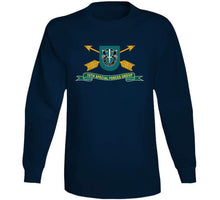 Load image into Gallery viewer, Army - 19th Special Forces Group - Flash W Br - Ribbon X 300 T Shirt
