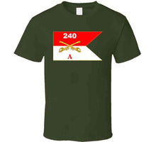 Load image into Gallery viewer, Army - Alpha Troop, 240th Cavalry Regiment - Guidon T Shirt
