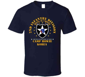 Army - 2nd Infantry Division - Camp Howze Wo Ds Classic T Shirt, Crewneck Sweatshirt, Hoodie, Long Sleeve