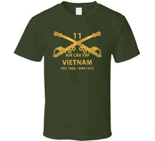 Load image into Gallery viewer, Helicopter Troop - Air Cav Troop - 11th Acr - Branch - Vietnam - Dec 66 - March 72 X 300 T Shirt
