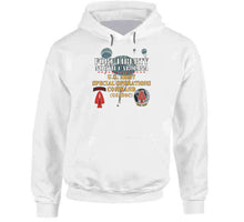Load image into Gallery viewer, Army - Fort Liberty North Carolina - Us Army Special Operations Command (usasoc) - Ssi - Dui W 3 Parachutes X 300 T Shirt

