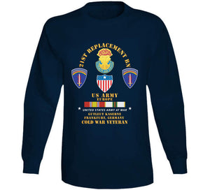 21st Replacement Bn, Us Army, Europe - Gutleut Kaserne, Franfurt, Frg W Cold Svc X 300 T Shirt