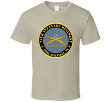 Load image into Gallery viewer, Army - 24th Infantry Regiment - Fort Mckavett, Tx - Buffalo Soldiers W Inf Branch Classic T Shirt, Crewneck Sweatshirt, Hoodie, Long Sleeve
