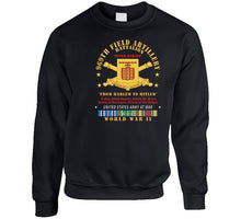 Load image into Gallery viewer, Dui - 969th Field Artillery Battalion - Dui W Br - From Harlem To Hitler - W Eur Svc Wwii X 300 T Shirt
