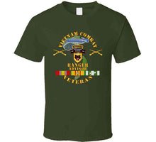 Load image into Gallery viewer, Army - Vietnam Combat Infantry Vet W  Vietnamese Ranger Advisor W Parachute  X 300 T Shirt
