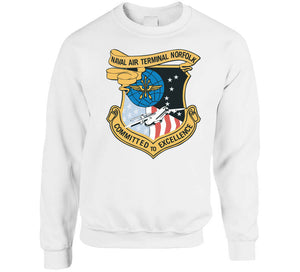 Navy - Naval Air Terminal Norfolk Wo Txt X 300 T Shirt