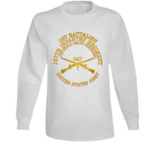 Load image into Gallery viewer, Army - 1st Bn, 167th Infantry - We Shall Drive Forward - Inf Branch X 300 Classic T Shirt, Crewneck Sweatshirt, Hoodie, Long Sleeve
