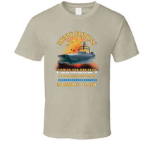 Load image into Gallery viewer, Navy - T-38 - Devil Ray - Night Fishing For Bad Guys - Middle East W Fire X 300 T Shirt
