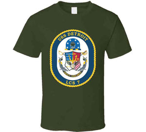 Navy - Uss Detroit (lcs-7) Wo Txt X 300 Classic T Shirt, Crewneck Sweatshirt, Hoodie, Long Sleeve