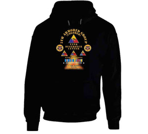 5th Armored Group -  Camp Hood, Tx W Fire - W 758, 761, 784th Tank Bn Ssi W Dui - Am Svc X 300 Classic T Shirt, Crewneck Sweatshirt, Hoodie, Long Sleeve