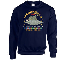 Load image into Gallery viewer, Dui - 284th Field Artillery Battalion - Dui W Br - 105mm Gun - Crew - Eur Svc Wwii X 300 Classic T Shirt, Crewneck Sweatshirt, Hoodie, Long Sleeve
