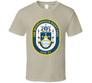 Navy - Uss Minneapolis-saint Paul (lcs-21) Wo Txt X 300 T Shirt