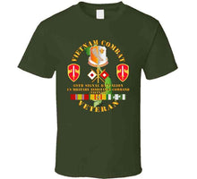 Load image into Gallery viewer, Army - Vietnam Combat Vet W 69th Signal Bn Dui - Usmacv W Vn Svc T Shirt
