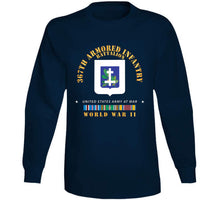 Load image into Gallery viewer, 367th Armored Infantry Battalion - Dui  W Eur Svc X 300 Classic T Shirt, Crewneck Sweatshirt, Hoodie, Long Sleeve
