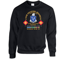 Load image into Gallery viewer, 179th Infantry Regiment - Tomahawks - Dui  - 45th Id - Wwii W Eur Svc X 300 T Shirt
