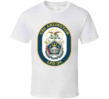 Load image into Gallery viewer, Uss Arlington (lpd-24) Wo Txt X 300 T Shirt
