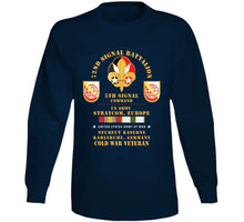 Load image into Gallery viewer, Army - 72nd Signal Bn, 5th Signal Command, Usa Stratcom, Eur, Karlsruhe, Germany W Cold Svc X 300 Classic T Shirt, Crewneck Sweatshirt, Hoodie, Long Sleeve, Mug
